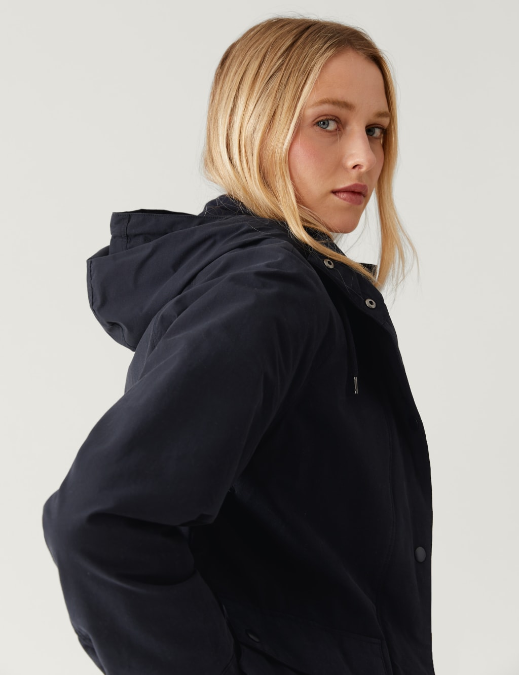 Cotton Rich Stormwear™ Hooded Parka Coat image 5