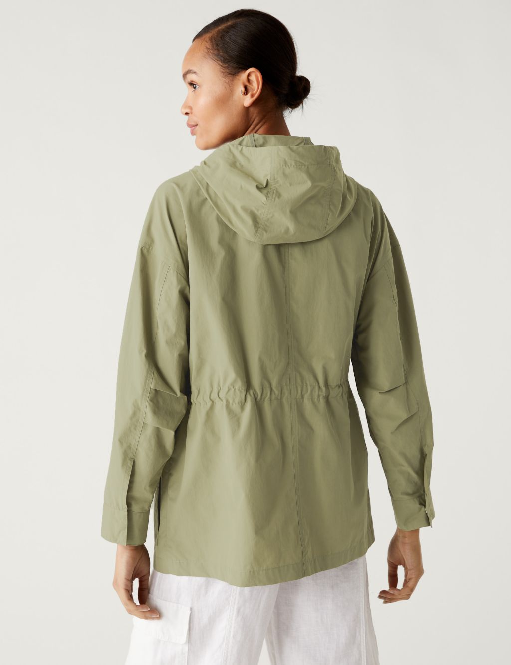 Lightweight Utility Rain Jacket With Cotton image 3