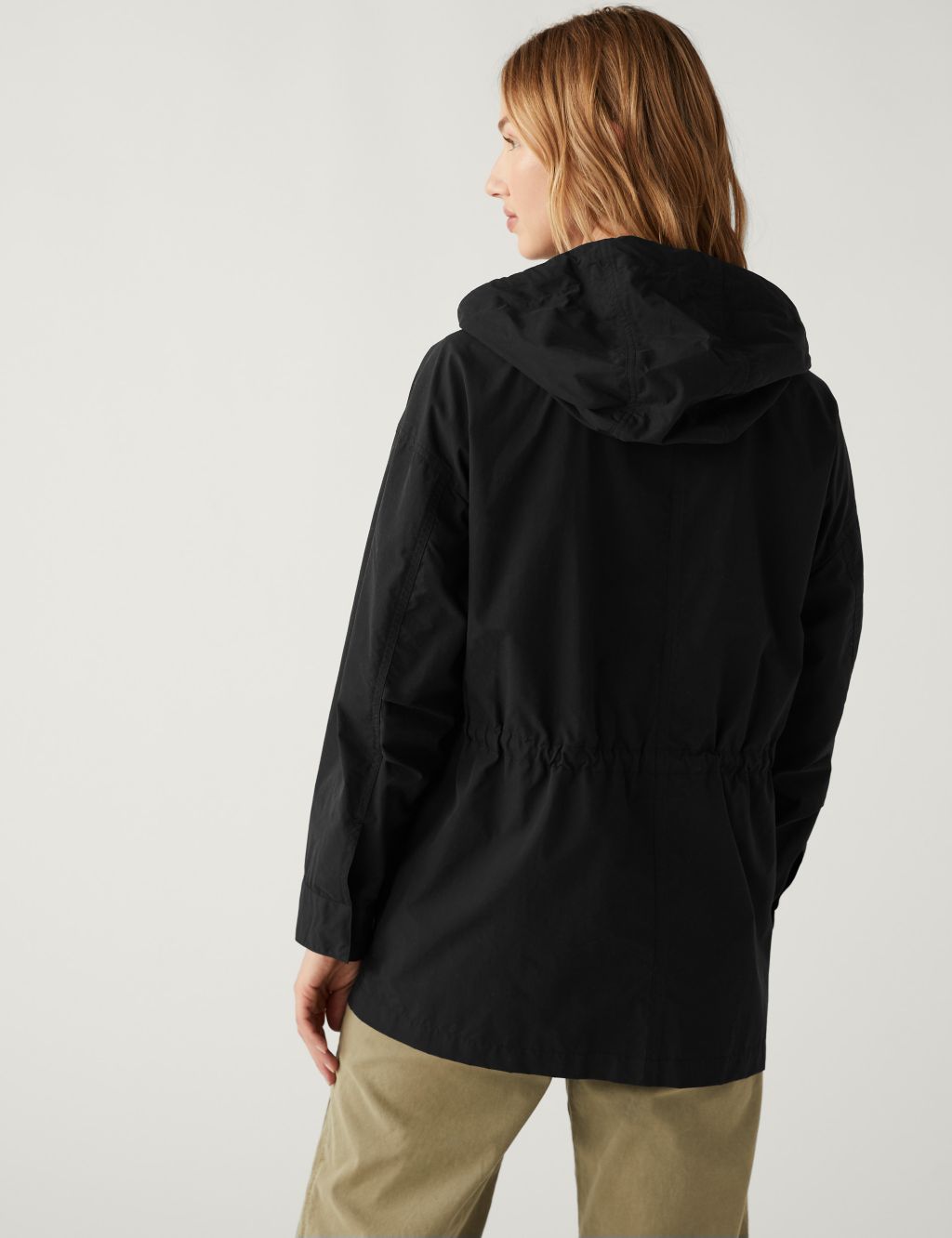 Lightweight Utility Rain Jacket With Cotton image 4