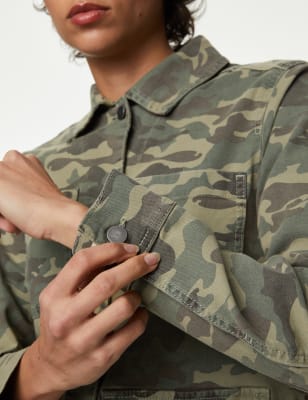 Mens camo utility on sale jacket