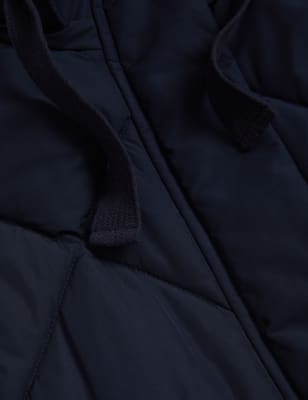 

M&S Collection Chaleco acolchado con capucha Thermowarmth™ recicladoWomens - Midnight Navy, Midnight Navy