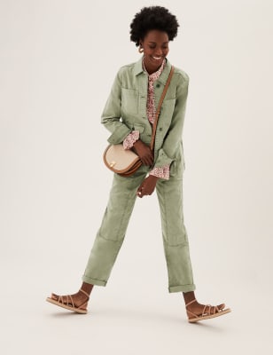 

M&S Collection Chaqueta multiusos de algodónWomens - Faded Khaki, Faded Khaki