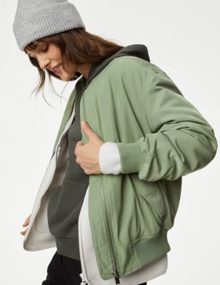 Padded Bomber Jacket