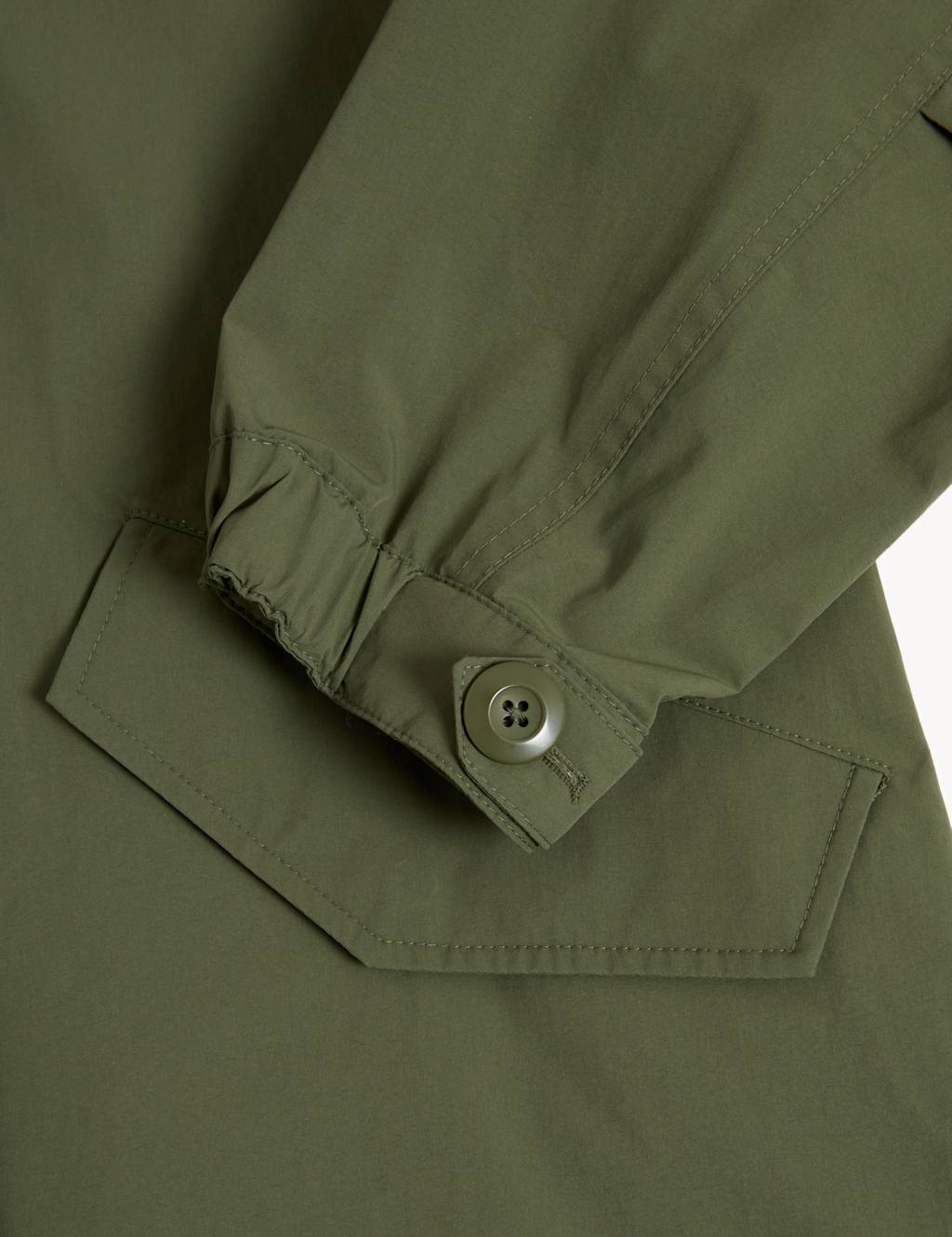 Waterproof Hooded High Neck Parka Coat image 6