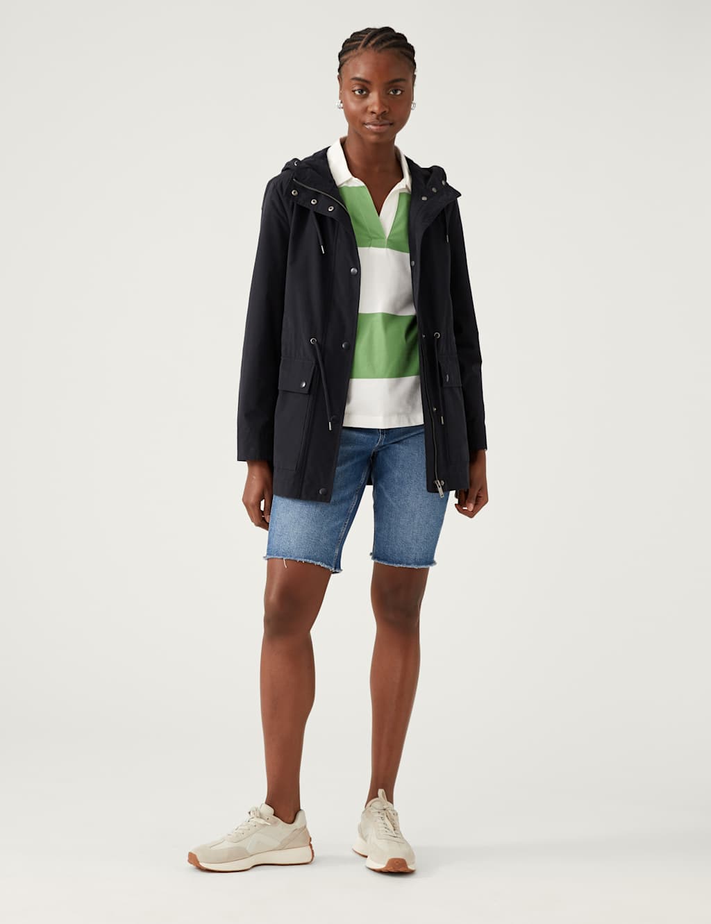 Cotton Rich Stormwear™ Hooded Parka Coat image 2
