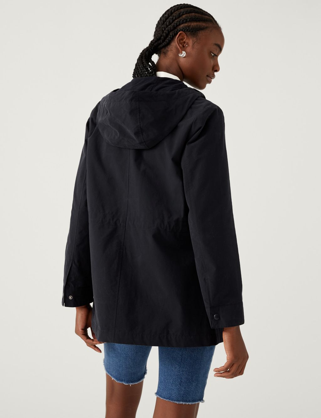 Cotton Rich Stormwear™ Hooded Parka Coat image 4