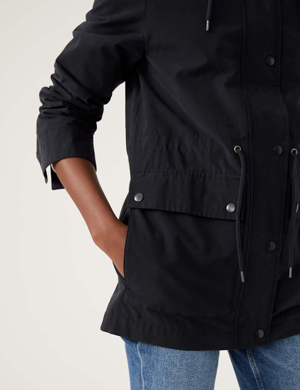 Cotton Rich Stormwear™ Hooded Parka Coat image 5