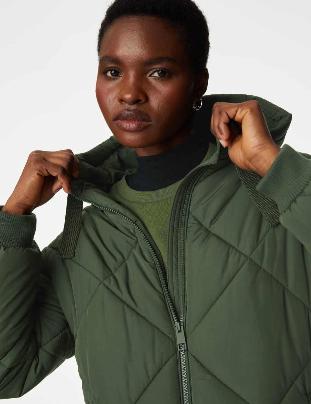 Women's Green Coats u0026 Jackets | Mu0026S