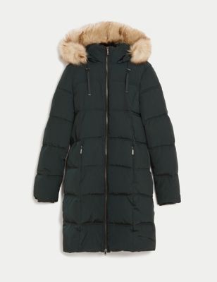 Recycled Thermowarmth™ Hooded Puffer Coat