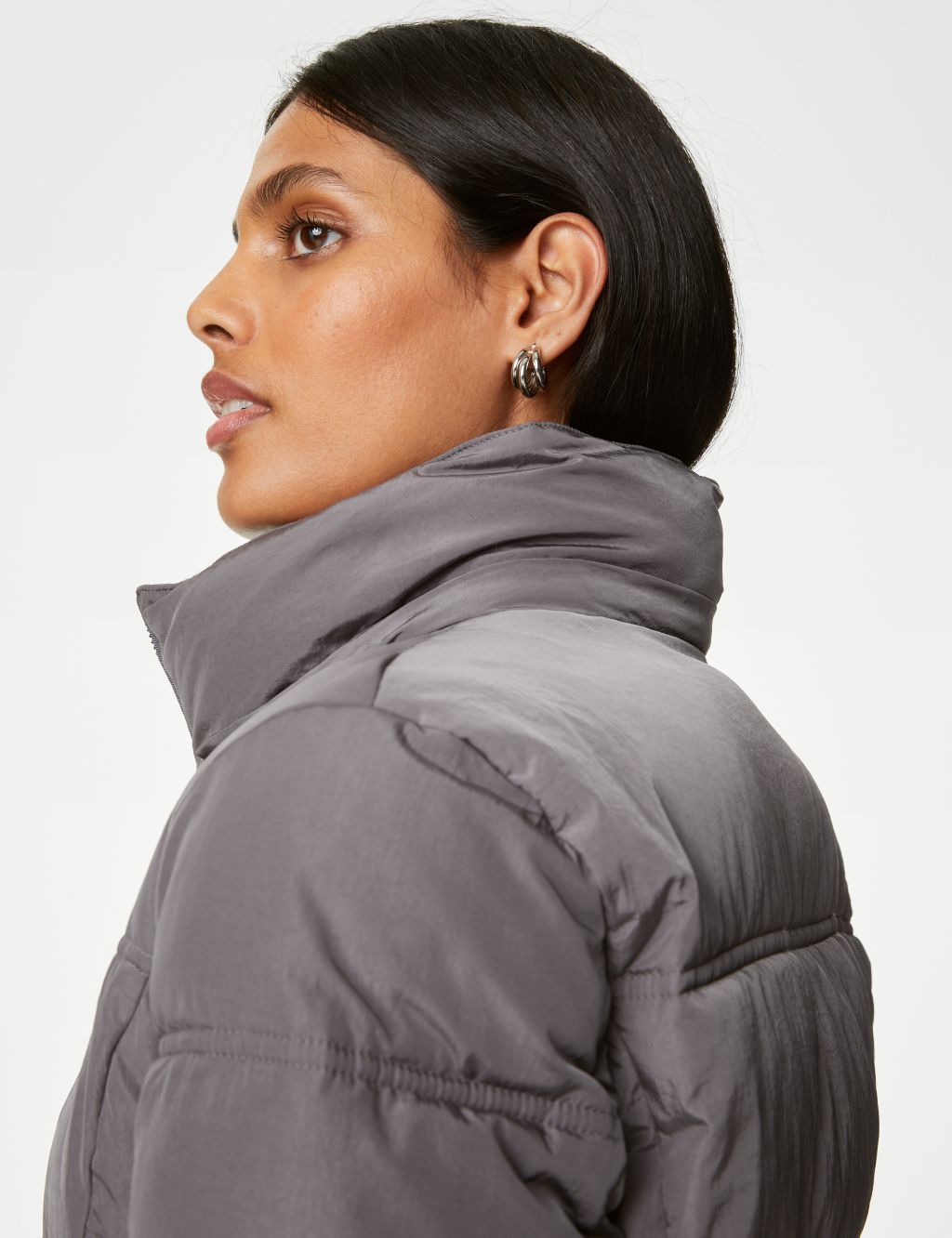 Recycled Thermowarmth™ Hooded Puffer Coat image 3