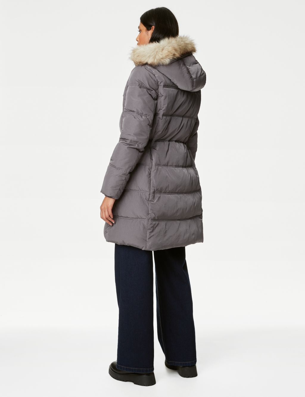 Recycled Thermowarmth™ Hooded Puffer Coat image 5