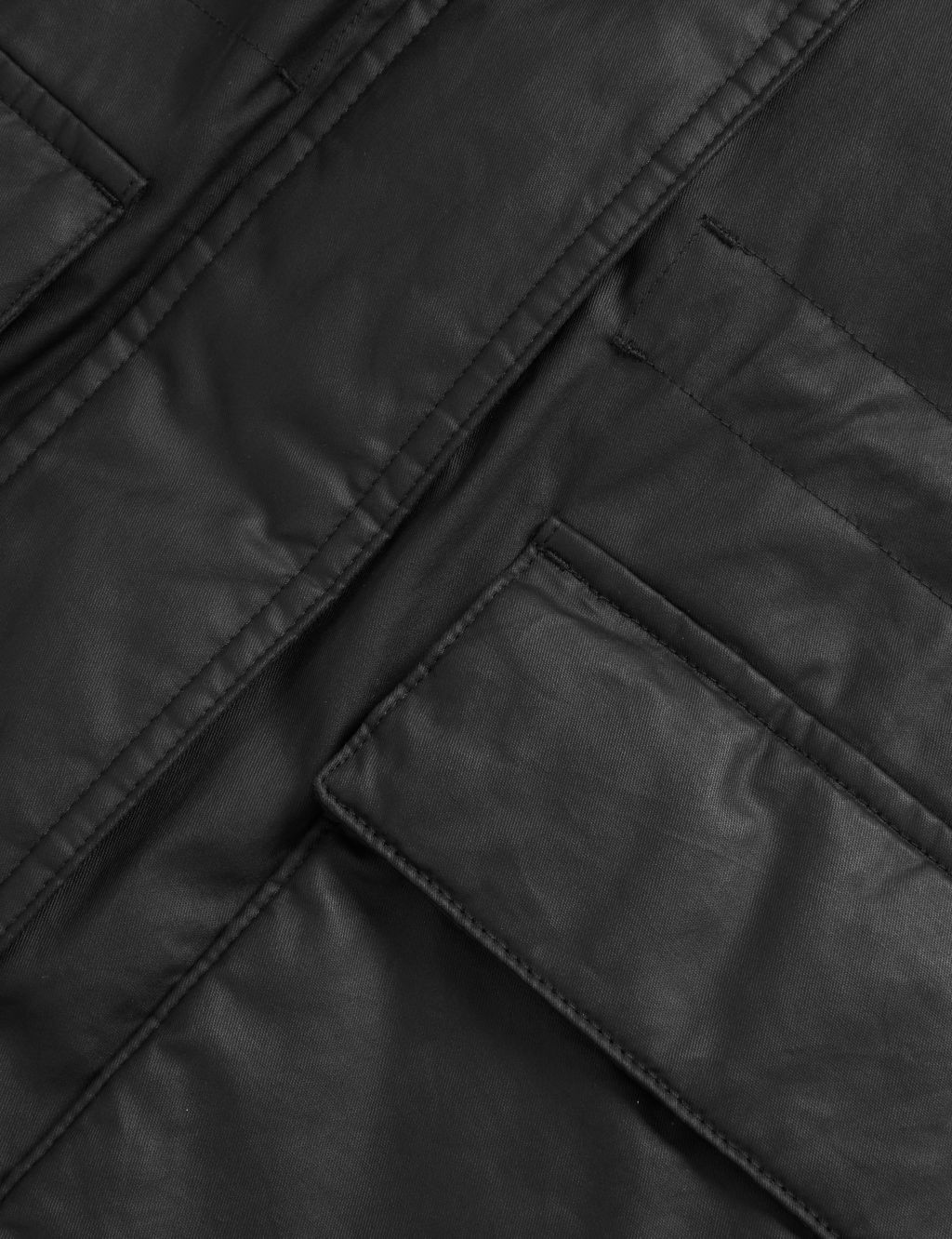 Stormwear™ Waxed Faux Fur Lined Hooded Parka image 7
