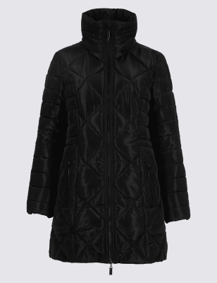 m and s padded coats ladies