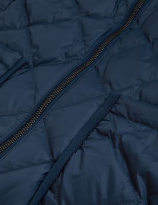 

Womens M&S Collection Feather & Down Quilted Puffer Jacket - Navy, Navy