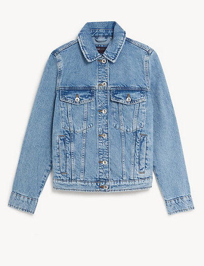 Pure Cotton Denim Jacket