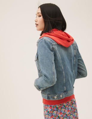 Pure Cotton Denim Jacket