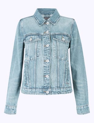 m&s womens denim shirt