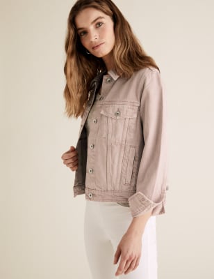 marks and spencer petite denim jacket