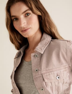 marks and spencer petite denim jacket