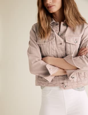 marks and spencer petite denim jacket