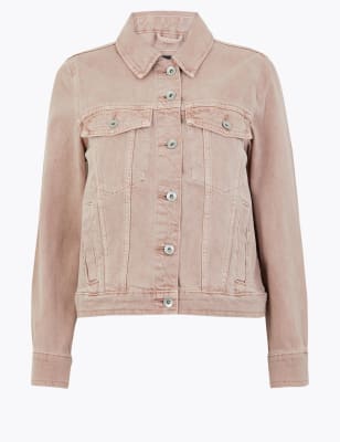 marks and spencer petite denim jacket