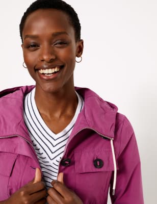 Parkajack van katoen