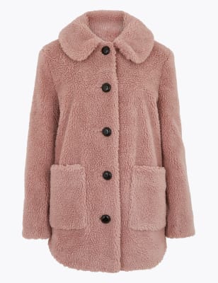 size 24 teddy coat