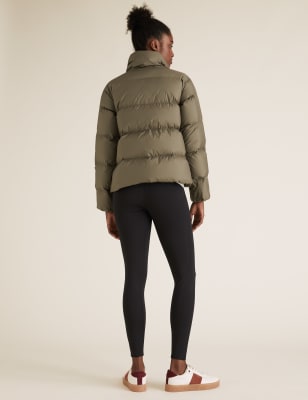 Feather & Down Duvet Puffer Jacket