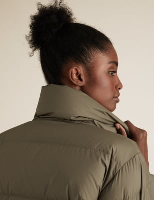 Feather & Down Duvet Puffer Jacket