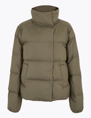 Feather & Down Duvet Puffer Jacket