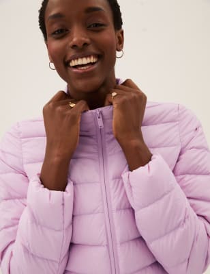 Light purple sale puffer jacket