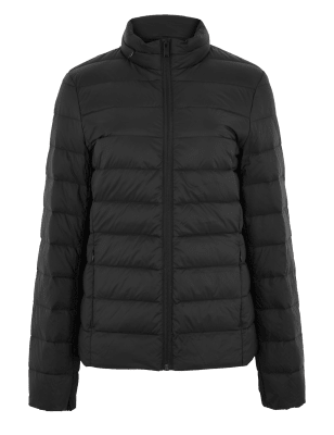 

Womens M&S Collection Feather & Down Puffer Jacket - Black, Black