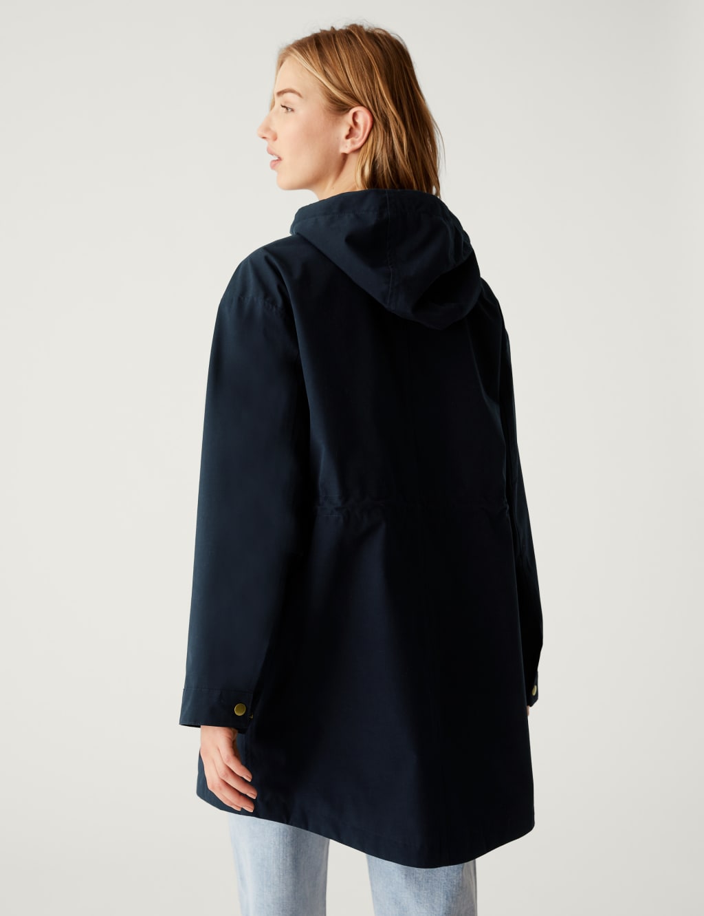 Cotton Blend Waterproof Parka Coat image 4