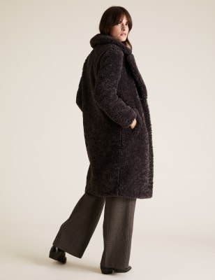 Marks and spencer outlet teddy coat