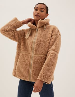 Shearling hotsell sherpa jacket