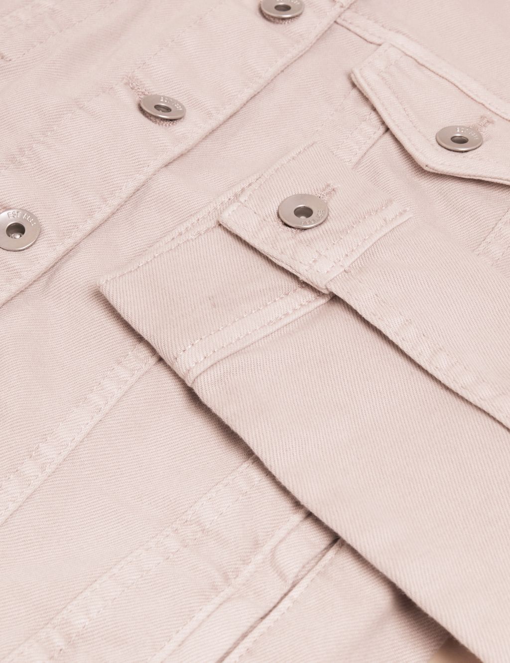 Cotton Rich Denim Jacket with Stretch image 5