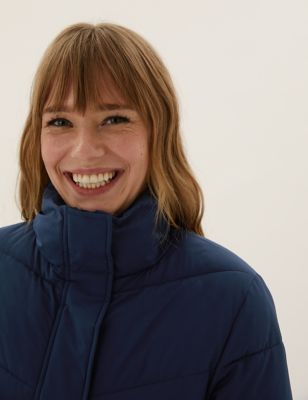 

Womens M&S Collection Thermowarmth™ Puffer Jacket - Navy, Navy