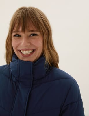 

Womens M&S Collection Thermowarmth™ Puffer Jacket - Navy, Navy