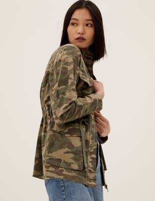 camo parkas