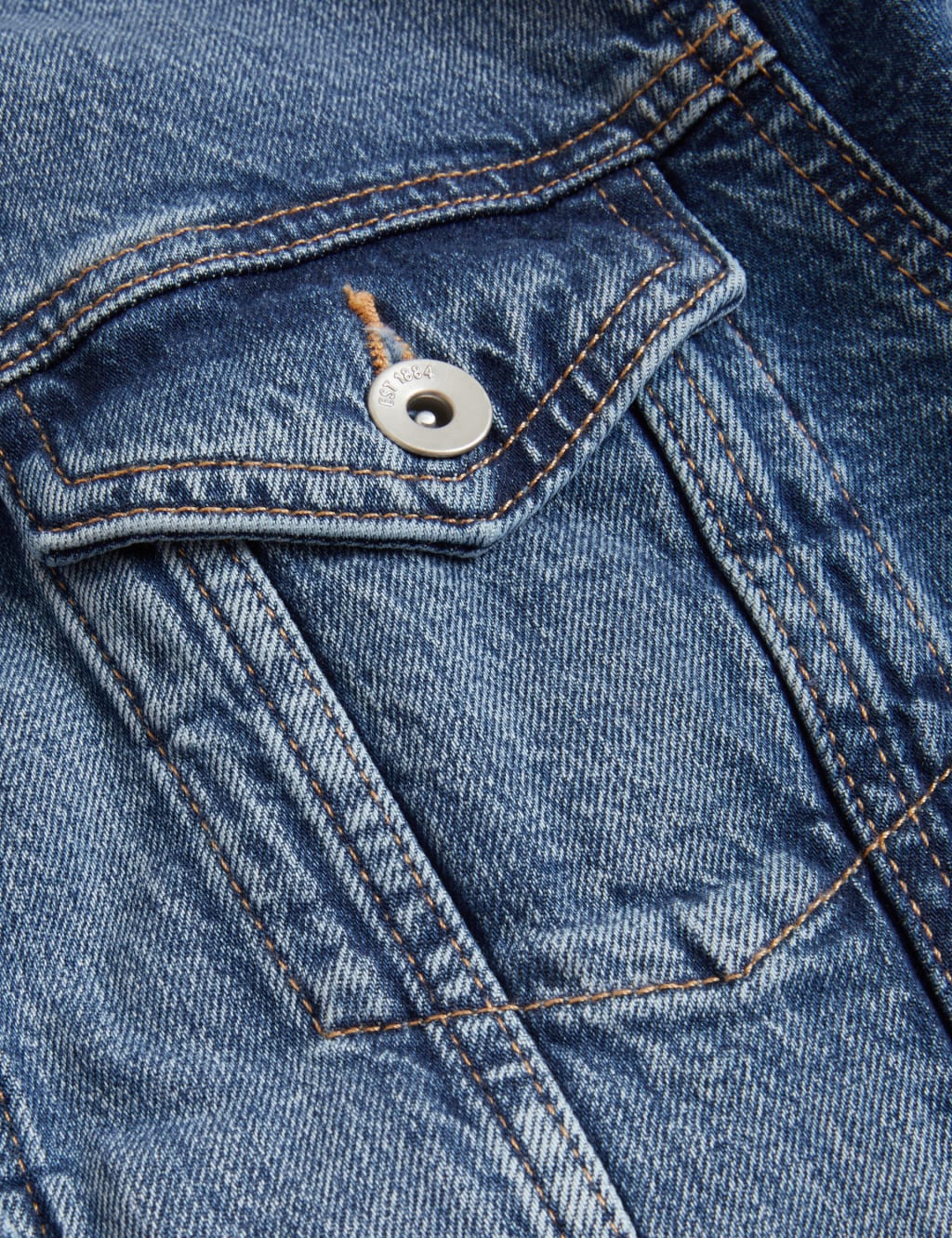 Denim Jacket with Stretch image 5