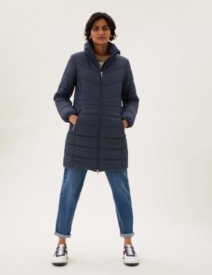 

Womens M&S Collection Thermowarmth™ Puffer Coat - Navy, Navy