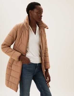 

Womens M&S Collection Thermowarmth™-Steppmantel - Praline, Praline