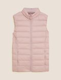 Feather & Down Hooded Puffer Gilet