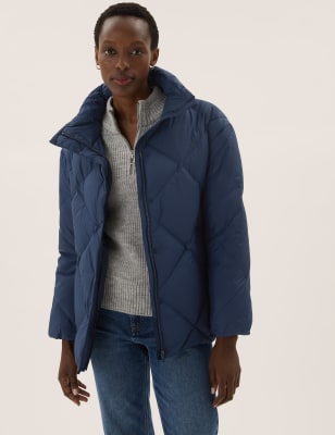 

M&S Collection Chaqueta acolchada de plumas y plumónWomens - Navy, Navy