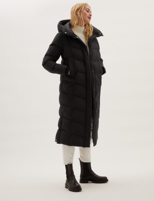 

Womens M&S Collection Thermowarmth™-Steppmantel - Black, Black