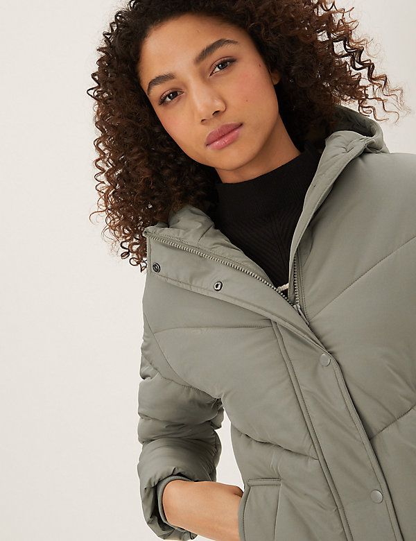 Recycled Thermowarmth™ Padded Puffer Coat - IT