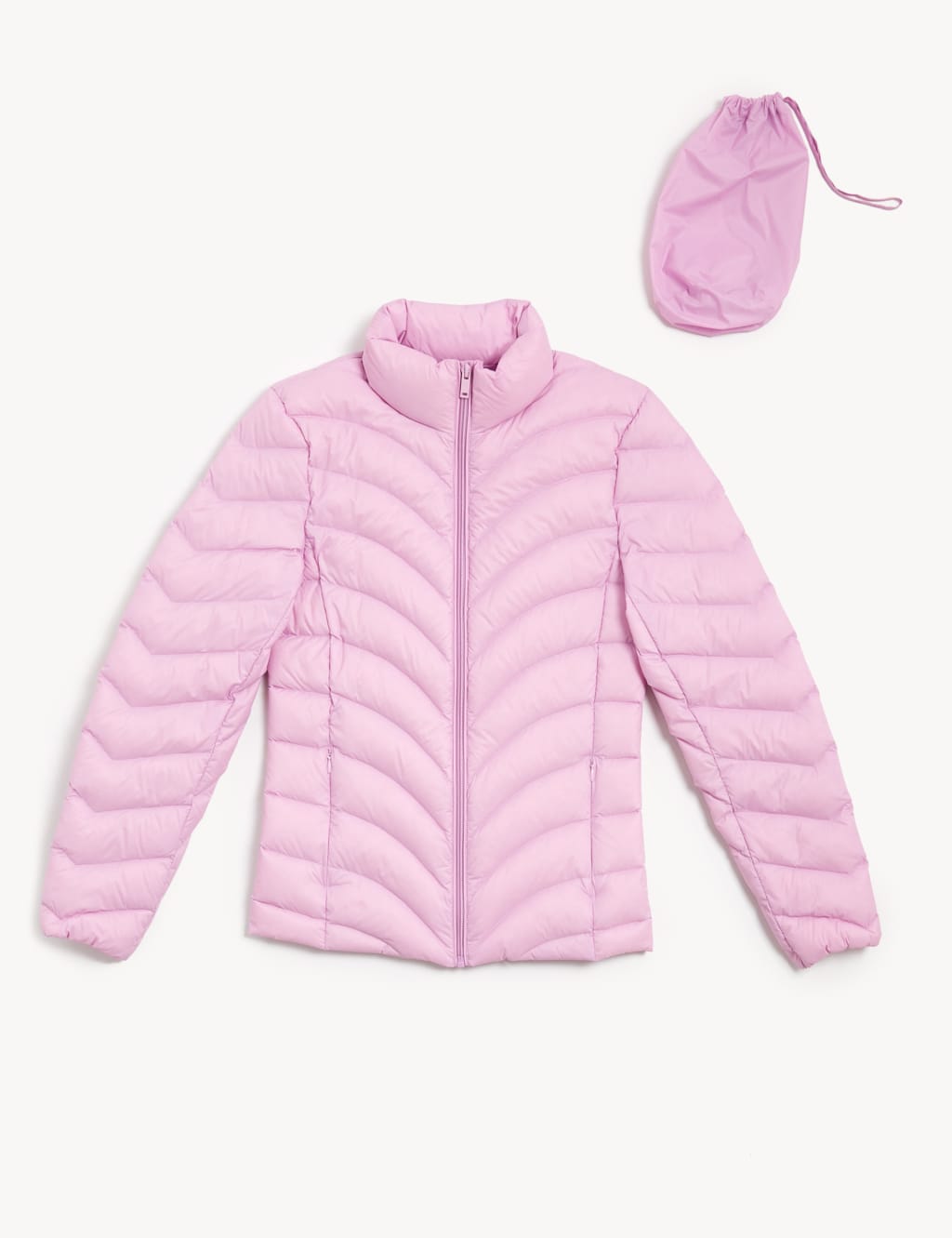 Feather & Down Packaway Puffer Jacket image 3