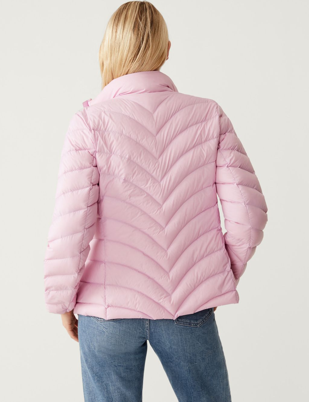 Feather & Down Packaway Puffer Jacket image 4