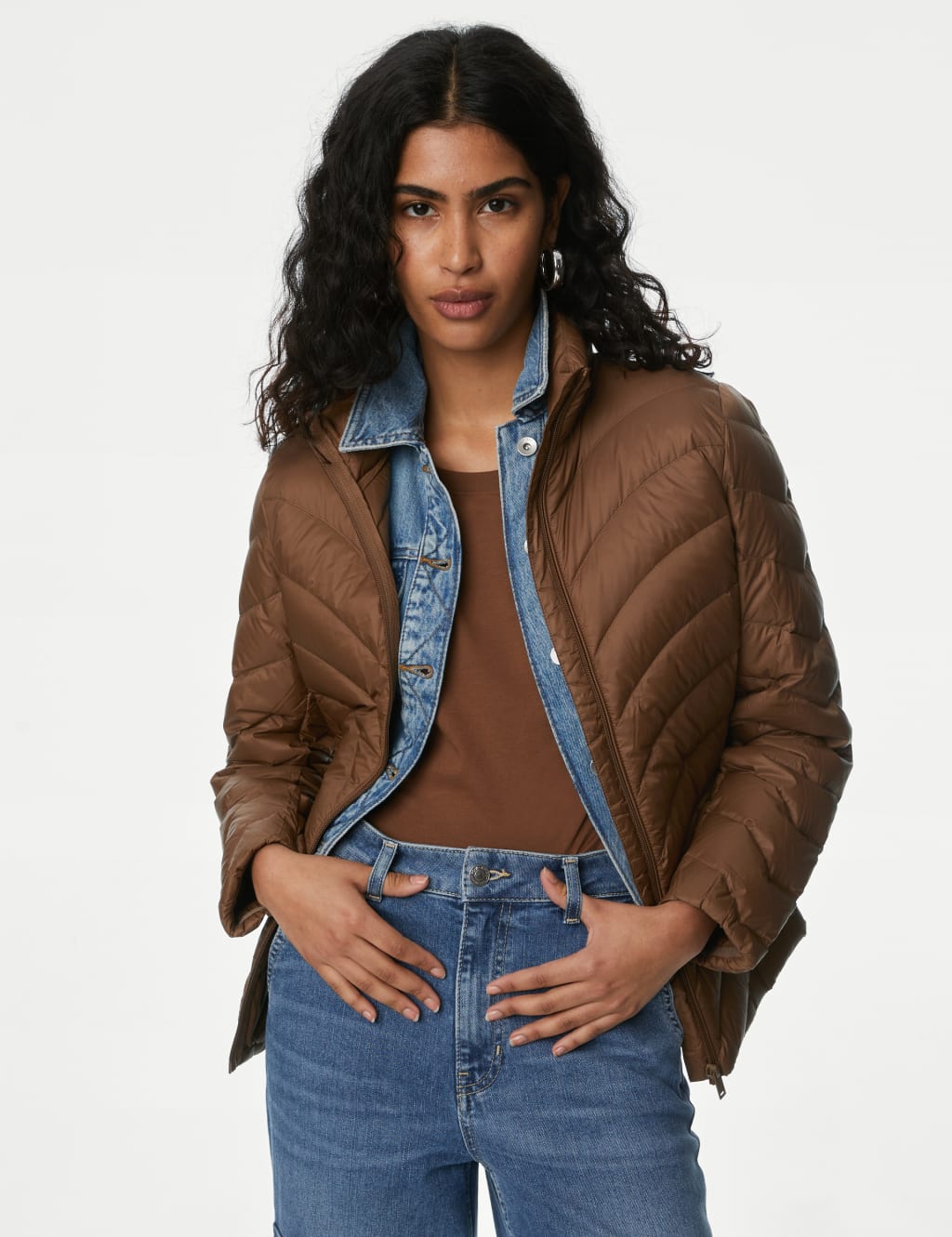 Puffer jacket, Women M&S