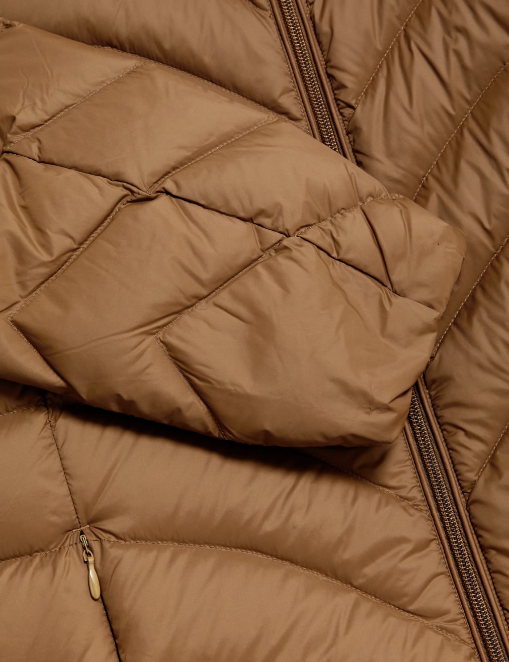Feather & Down Packaway Puffer Jacket image 6